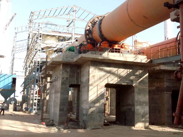 陶粒設備生產(chǎn)線現(xiàn)場