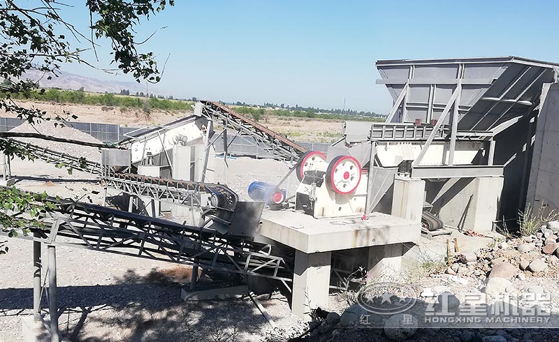 制石子現(xiàn)場(chǎng)