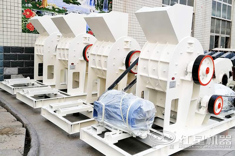 雙級破碎機設(shè)備實拍